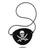 Piratenklappe Augenklappe – schwarz für Pirat Kostüm Kinder Produktbild-Vorschau 1