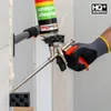 Isolbau Bauschaum-Set - Inkl. 48x Pistolenschaum (750 ml) & 1x PU-Reiniger (500 ml) Montageschaum B2 Produktbild-Vorschau