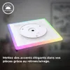 Plafonnier LED ultra-plat 29x29cm carré 15W 1850lm 4000K + Voir les images du produit 6