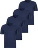 s.Oliver 4er Pack Basic Unterhemd / Shirt Kurzarm Shirt mit Produktbild-Vorschau 1