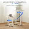 FLEXISPOT Gasfeder Höhenverstellbarer Schreibtisch 80×50 cm Produktbild-Vorschau 5