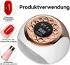 LED UV Nageltrockner faltbar, 268W, 57 LEDs, schnelles Produktbild-Vorschau 7