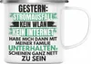 Trendation - Lustige Gamer Emaille Tasse Zocker Geschenk Produktbild-Vorschau 1