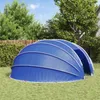 Tenda a cupola per piscina vidaXL 538 x 440 x 204 cm, blu Anteprima dell’immagine prodotto 3