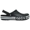 CROCS Bayaband Clog Schwarz/Weiße Flip-Flops EU 41-42 Produktbild-Vorschau 1