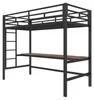 Hoogslaper, 90 x 200 cm, met spijlen, trapje, bureau met Productafbeelding-voorbeeld 15