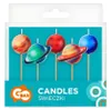 Candele per torta 5pz Pianeti - Godan Anteprima dell’immagine prodotto 2