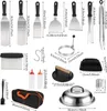 Accessoires pour barbecue et plancha, lot de 29 pièces - Voir les images du produit 1