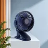 Tragbarer Clip-On-Ventilator, per USB wiederaufladbarer Produktbild-Vorschau 5