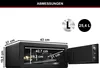 MASTER LOCK LX110BEURHRO, Voľne stojaci trezor, Čierna, Dva Náhľad obrázku produktu 4