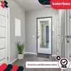 Interior hallway with doors and a plant. Produktbild-Vorschau