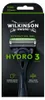 Wilkinson Hydro 3 Black Edition Rasierer + 1 Ersatzkopf Produktbild-Vorschau 2