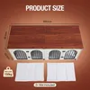 180 cm Hundekäfig Möbel für 2 Hunde, Hundebox Kissen, Weiß Produktbild-Vorschau 6