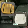 A split image showing a 'before' and 'after' comparison of car seat foam padding. Náhľad obrázku produktu