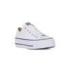 A white Converse Chuck Taylor All Star Lift Ox sneaker is shown against a white background. Voir les images du produit