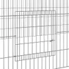 vidaXL Cage à lapins 5 panneaux 541x109x54 cm Fer galvanisé Voir les images du produit 5