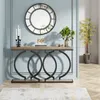 A console table with decorative items in a room setting. Podgląd zdjęcia produktu