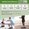 Balancetrainer Yoga Gymnastik Balance Half Ball blau Produktbild-Vorschau 6