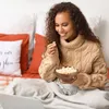 Relaxdays Salatschüssel, 2er Set, Akazienholz, Ø 19 & 25 Produktbild-Vorschau 3
