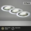 Briloner 7225-038: Juego de 3 focos LED empotrables, 3 x Vista previa de la imagen del producto 2