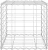 vidaXL Würfel-Gabionen-Hochbeet Stahldraht 40x40x40 cm Produktbild-Vorschau 4