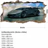 106 Wandtattoo Sportwagen schwarz - Loch in der Wand  - Produktbild-Vorschau 4