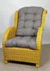 Rattan Ohrensessel, Rattansessel, Relaxsessel, Hochlehner Produktbild-Vorschau 2