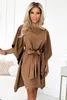 Numoco Minikleid für Frauen SOFIA cappuccino L/XL Produktbild-Vorschau 1