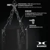HAMMER Boxsack Black Kick, 150 cm, Kunstleder, 40 kg, Produktbild-Vorschau 4