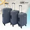Reisekoffer Stoffkoffer Trolley Set 3 tlg. Rollkoffer Produktbild-Vorschau 1