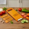 4 tlg. Gemüsereibe mit Edelstahlklingen - Karottenhobel & Produktbild-Vorschau 2