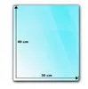 Glasplatte Rechteckige für Kaminofen 40x30cm Produktbild-Vorschau 1