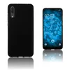 PhoneNatic Case kompatibel mit Huawei P20 - schwarz Silikon Produktbild-Vorschau 1
