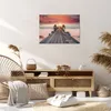 Bild auf Leinwand - Leinwandbild - Einteilig - Brücke Holz Produktbild-Vorschau 7