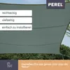 Vela ombreggiante - Rettangolare - 2 X 3 M - Colore: Verde Anteprima dell’immagine prodotto 6