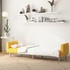 CLORIS Schlafsofa 2-Sitzer Gelb Stoff - Ecksofas Produktbild-Vorschau 3
