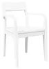 vidaXL Chaises de salle à manger 2 pcs. Blanc Bois massif Voir les images du produit 4
