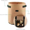 pack de 5 sacs de 10 gallons planteur de jardin - bac de Voir les images du produit 3