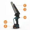Mini Akku Kettensäge 8 Zoll mit 2 Akkus, bürstenloser Produktbild-Vorschau 5