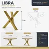 Magnetický nábytok Stolový rám ( čierny ) Spider Design Náhľad obrázku produktu 4