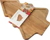 Plateau décoratif en bois sapin de Noël 28,5cm Voir les images du produit 2