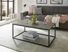 Couchtisch Varna | anthrazit / schwarz | 110x40x60 Produktbild-Vorschau 2