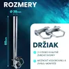 Extralink Balkónový držiak pre satelitnú anténu 600 mm, s Náhľad obrázku produktu 4