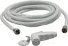 Set Duschschlauch 2,5 & 5 m mit Brausekopf, Start / Stopp Produktbild-Vorschau 1