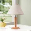 Lampe de table EDISHINE en bois, lampe de chevet LED avec Voir les images du produit 10
