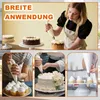 Spritzbeutel wiederverwendbar 4er-Pack 30 cm Leinenstoff Produktbild-Vorschau 7