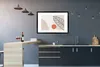 MuchoWow® Gerahmtes Poster Sommer - Orange - Blatt 90x60 cm Produktbild-Vorschau 5