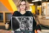 MuchoWow® Laptop Aufkleber Sticker Cover Tiger - Jungtier - Produktbild-Vorschau 5