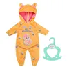 BABY born Little Bär Onesie 36cm - Puppenanzug Einteiler Produktbild-Vorschau 3