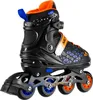 A single inline skate is shown against a white background. Voir les images du produit